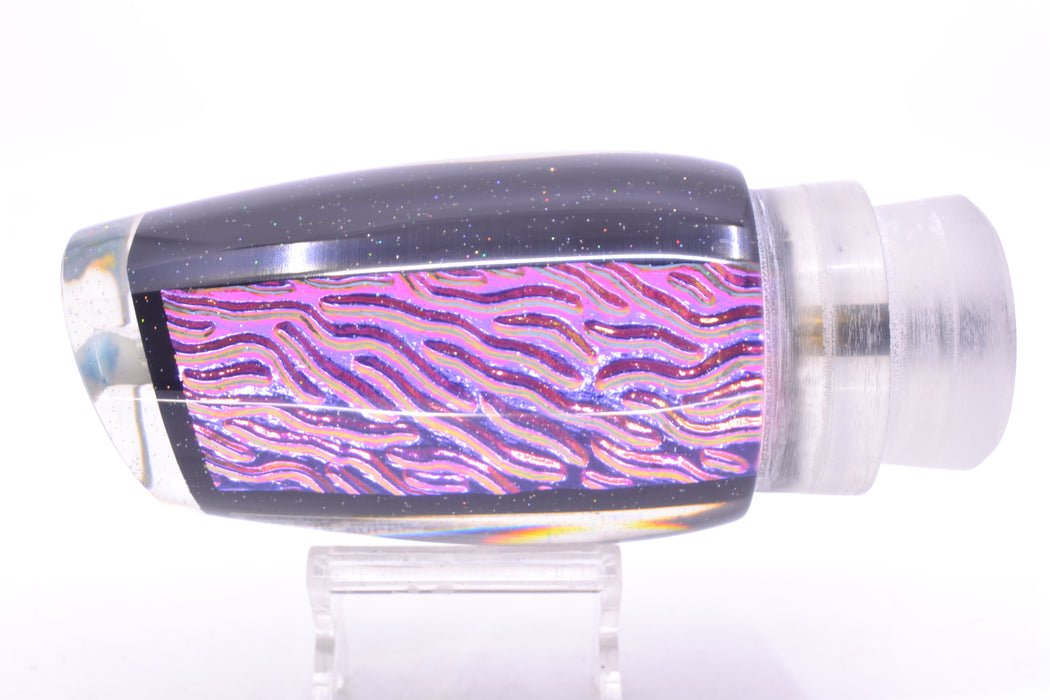 Marlin Magic Lures Pink-Purple Lava Black Magic Super Dog 16" 12oz