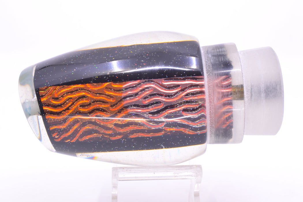 Marlin Magic Red-Orange Lava Black Magic Papa Joe 16" 14.2oz