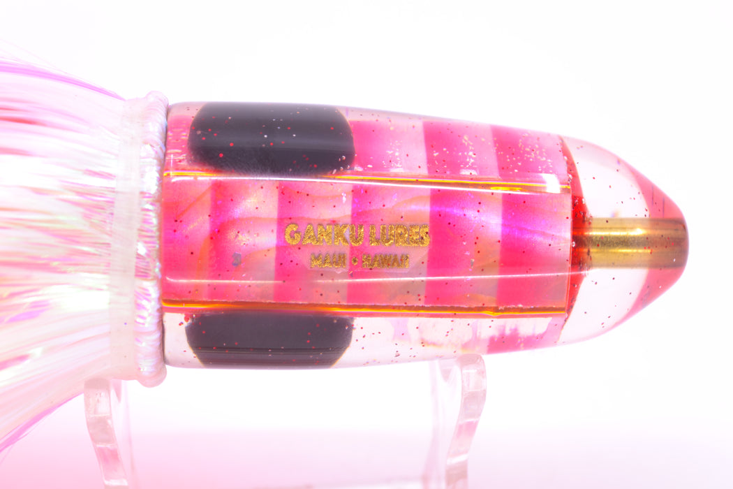 Ganku Lures "Tuna Crab/Red Shrimp" Long Bullet 9" 7oz Strobez Pink-White GZE