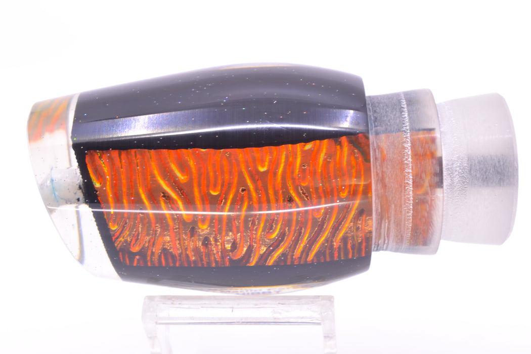 Marlin Magic Red-Orange Lava Black Magic Hibby 14" 8oz