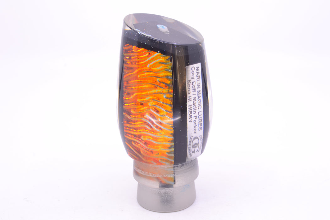 Marlin Magic Red-Orange Lava Black Magic Hibby 14" 8oz