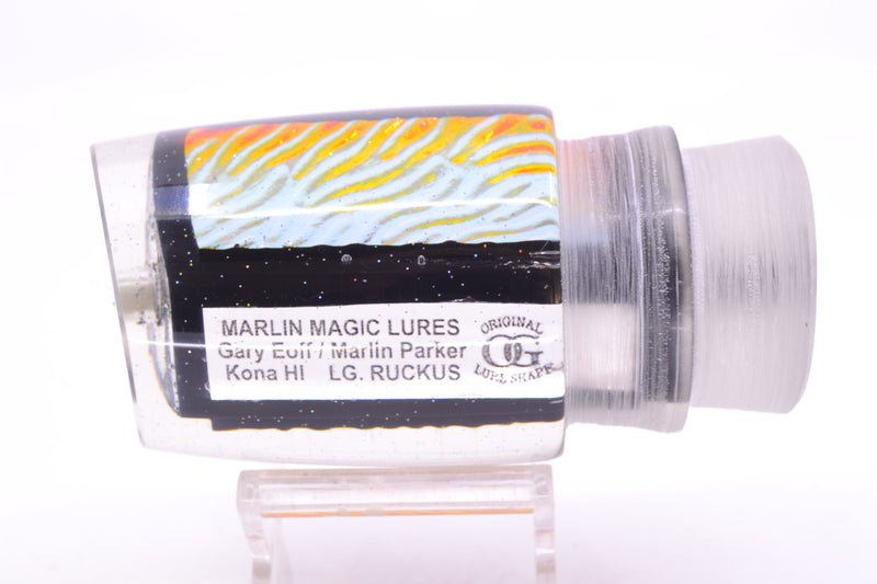 Marlin Magic Red-Orange Lava Black Magic Large Ruckus 14" 8.6oz