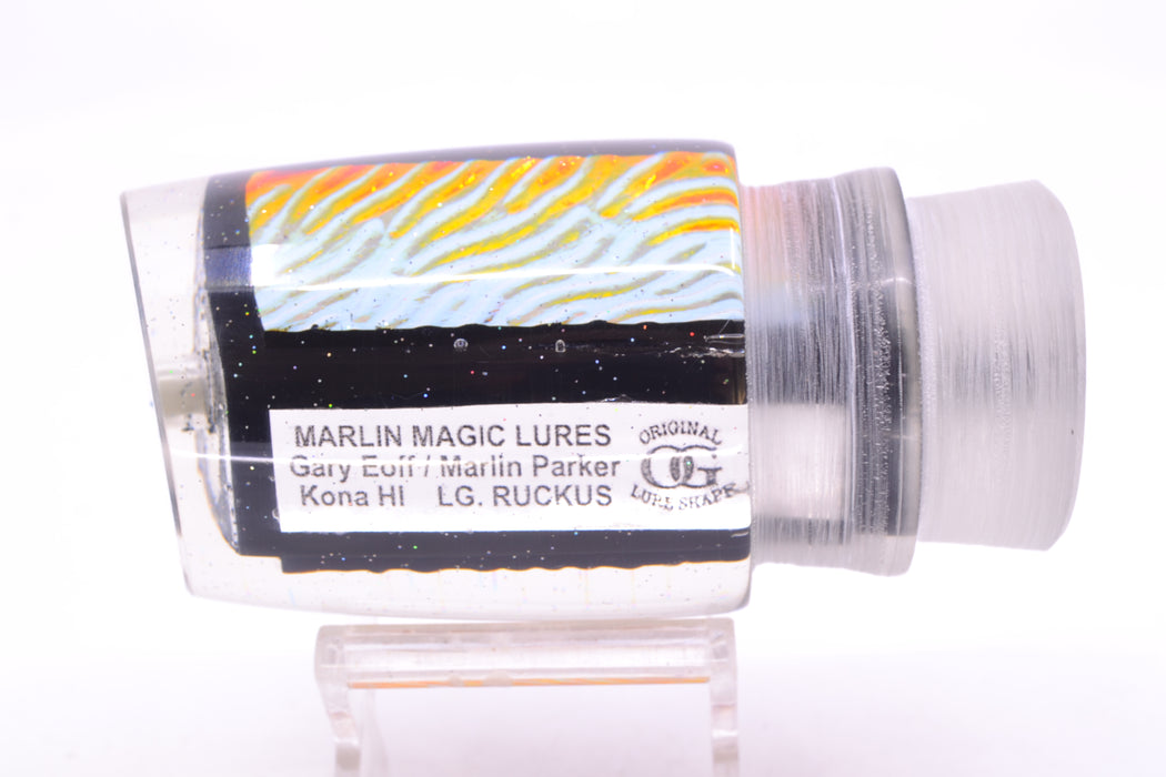 Marlin Magic Red-Orange Lava Black Magic Large Ruckus 14" 8.6oz