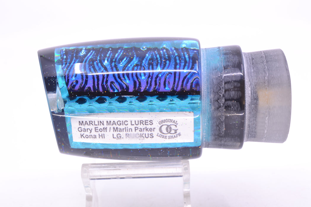 Marlin Magic Ice Blue-Akule Lava Black Back Large Ruckus 14" 8.6oz