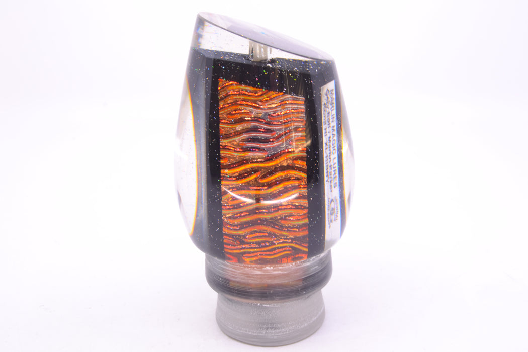 Marlin Magic Red-Orange Lava Black Magic XL Hibby 16" 14oz