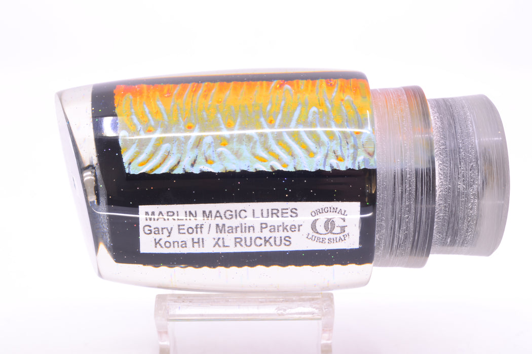 Marlin Magic Red-Orange Lava Black Magic XL Ruckus 16" 11oz