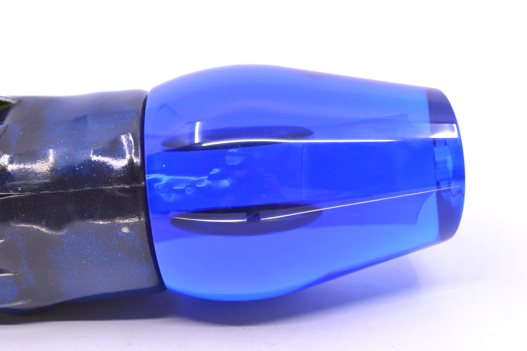 Moyes Lures Ice Blue MOP Blue Back Taxi Eyes XL Sumo 16" 16.4oz FT Vinyl Blue Tiger
