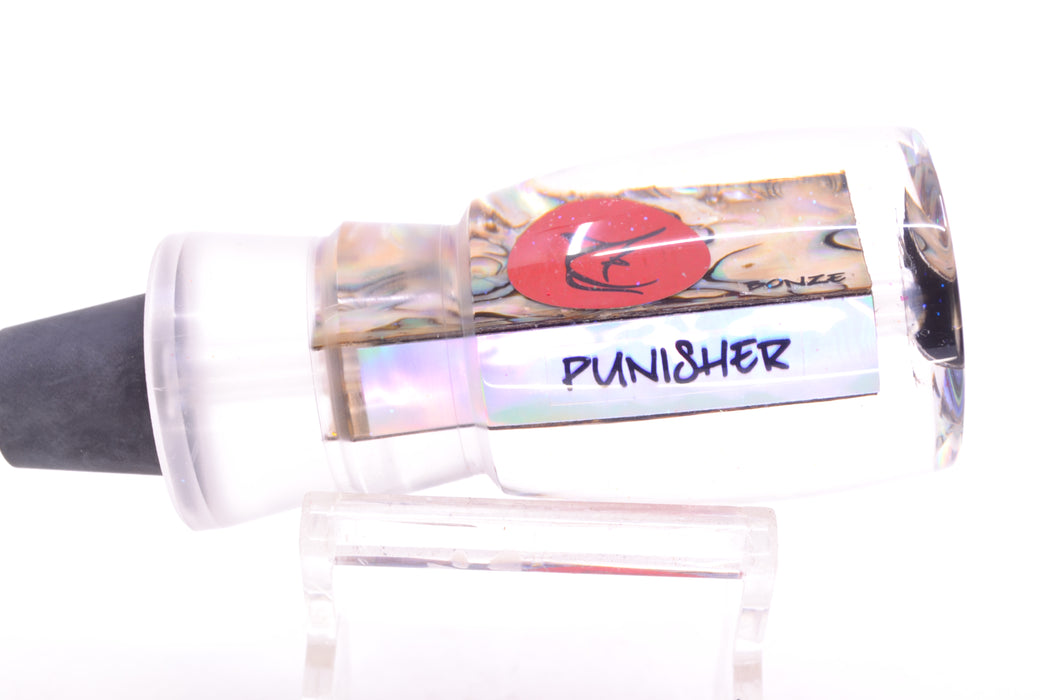 Bonze Lures Paua Shell Red Eyes Punisher 10" 2.3oz