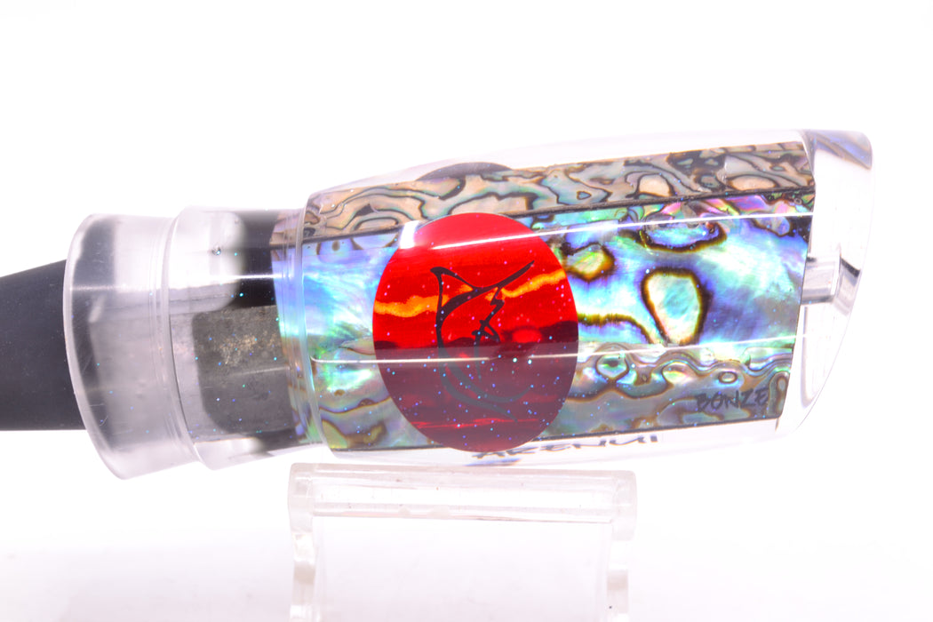 Bonze Lures Paua Shell Red Eyes Arenui 12" 7.6oz