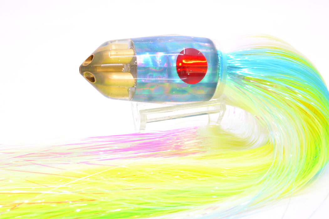 Tanigawa Lures Ice Blue Awabi American Express 4-H Bullet 9"+ 9oz EZ Flash Feathersword
