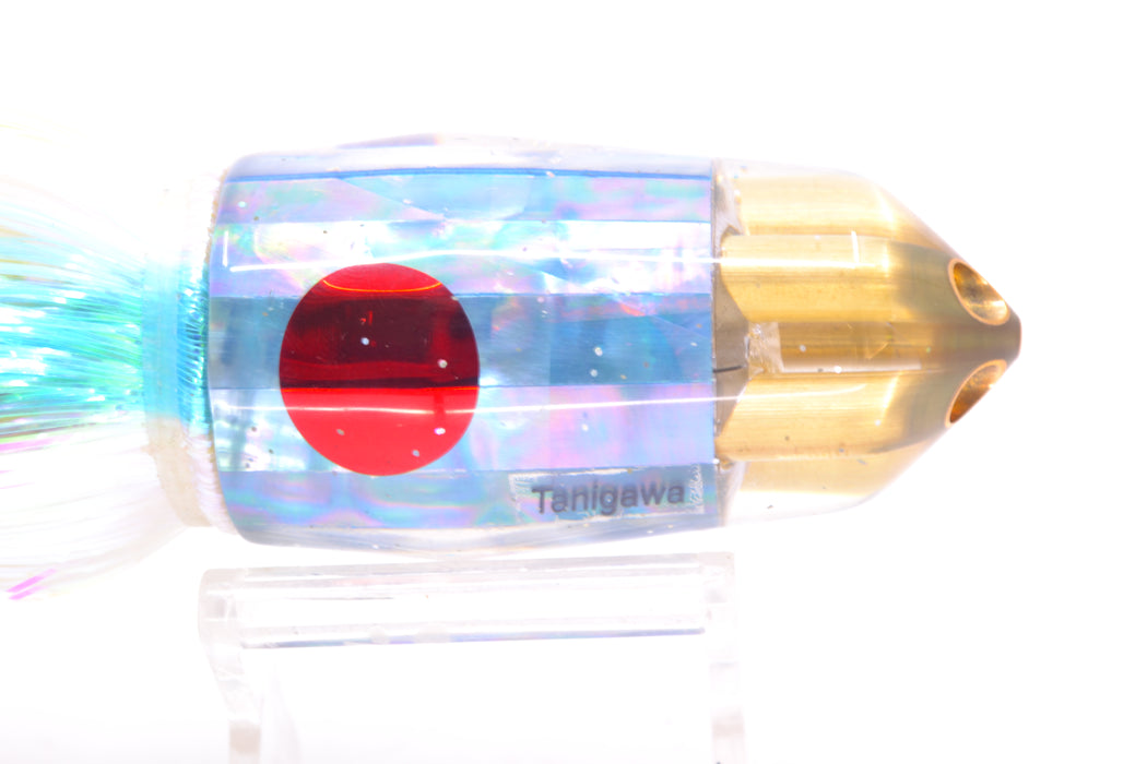 Tanigawa Lures Ice Blue Awabi American Express 4-H Bullet 9"+ 9oz EZ Flash Feathersword