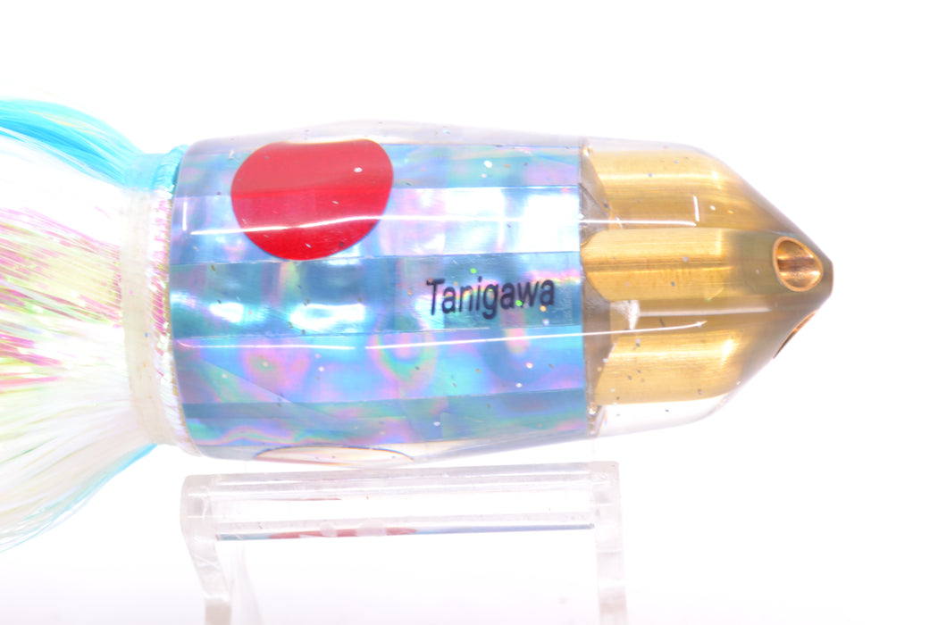 Tanigawa Lures Ice Blue Awabi American Express 4-H Bullet 9"+ 9oz EZ Flash Feathersword