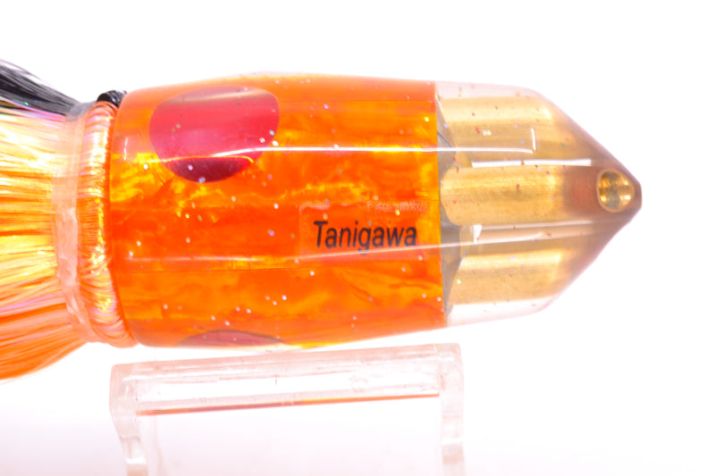 Tanigawa Lures Orange Awabi American Express 4-H Bullet 9"+ 9oz Strobez Black-Orange