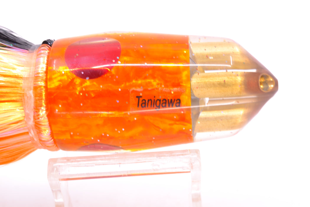 Tanigawa Lures Orange Awabi American Express 4-H Bullet 9"+ 9oz Strobez Black-Orange