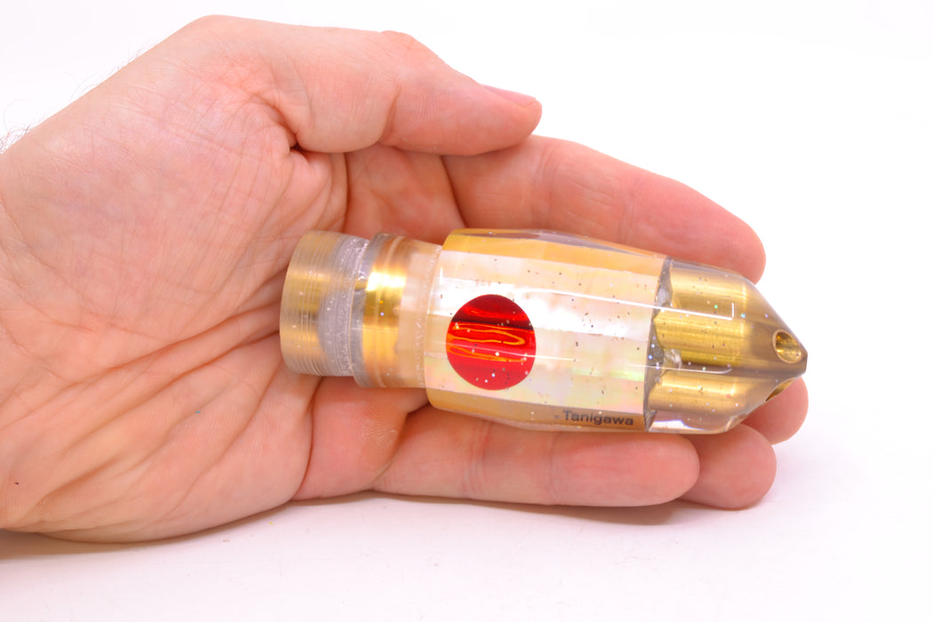 Tanigawa Lures Golden MOP Red Eyes American Express 4-H Bullet 9"+ 8oz