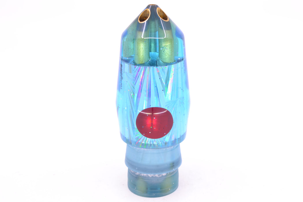 Tanigawa Lures Ice Blue Rainbow Starburst American Express 4-H Bullet 9"+ 8oz