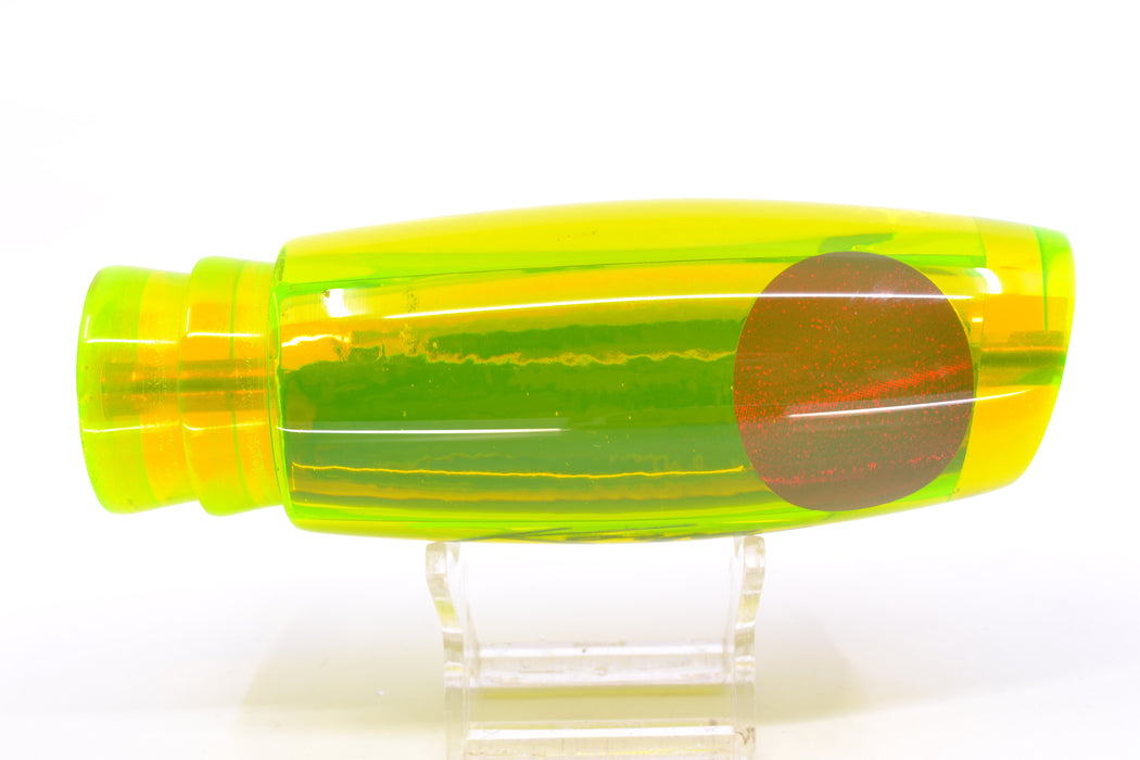 Koya Lures Green Chrome Red Eyes New Shape 14" 9.7oz
