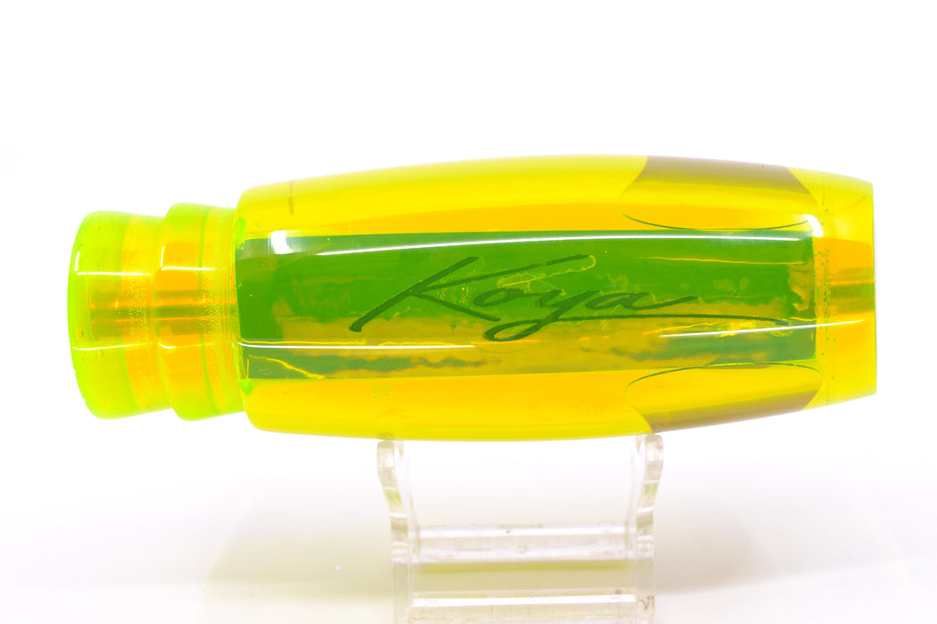 Koya Lures Green Chrome Red Eyes New Shape 14" 9.7oz