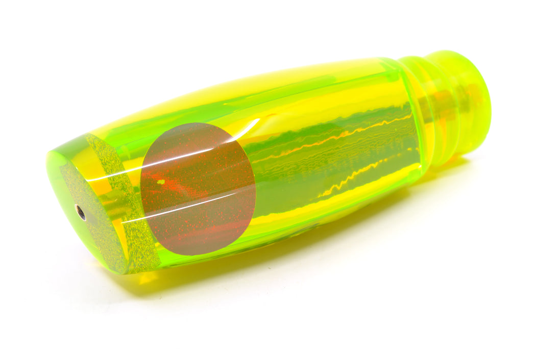 Koya Lures Green Chrome Red Eyes New Shape 14" 9.7oz