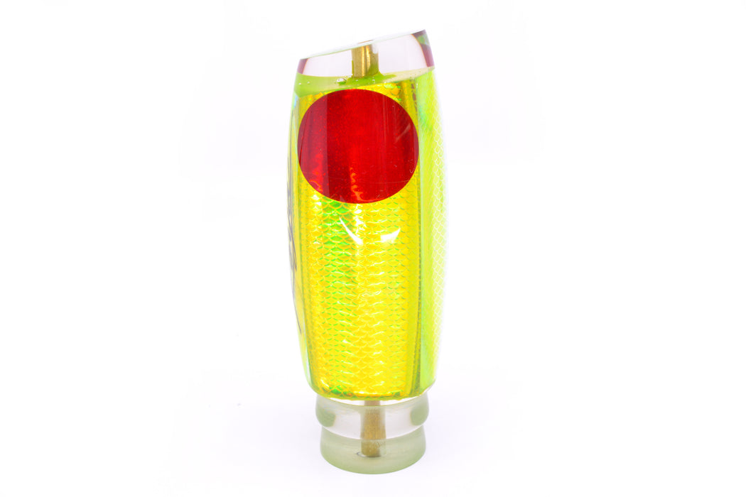Koya Lures Green Rainbow Scale Red Eyes New Shape 14" 9.7oz