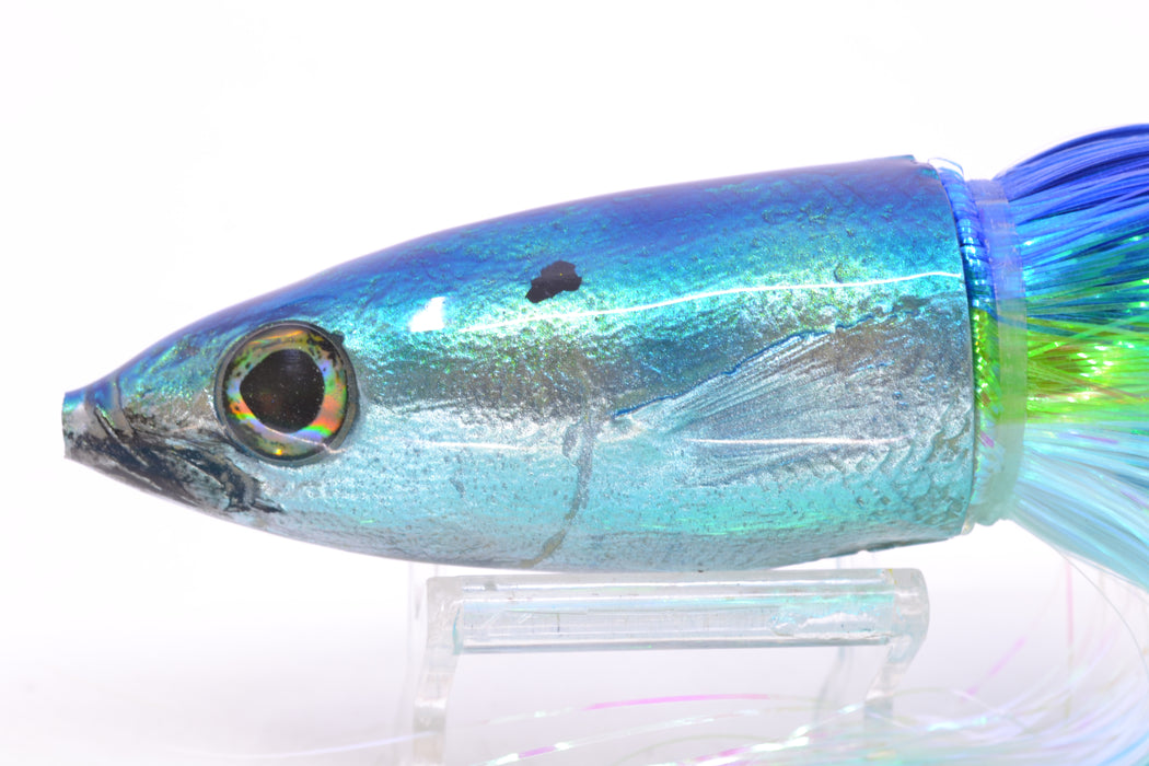 Ali'i Kai Lures Blue-Silver Opelu 9"+ 9oz EZ Flash Blue-Green-White