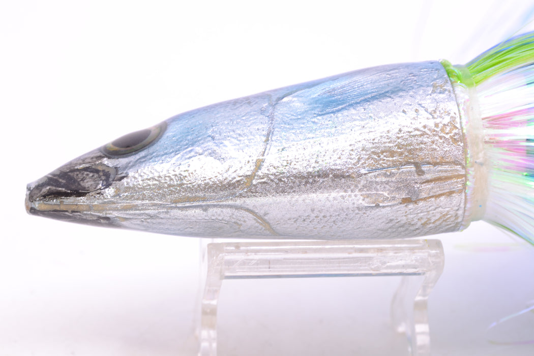 Ali'i Kai Lures Blue-Silver Opelu 9"+ 9oz EZ Flash Blue-Green-White