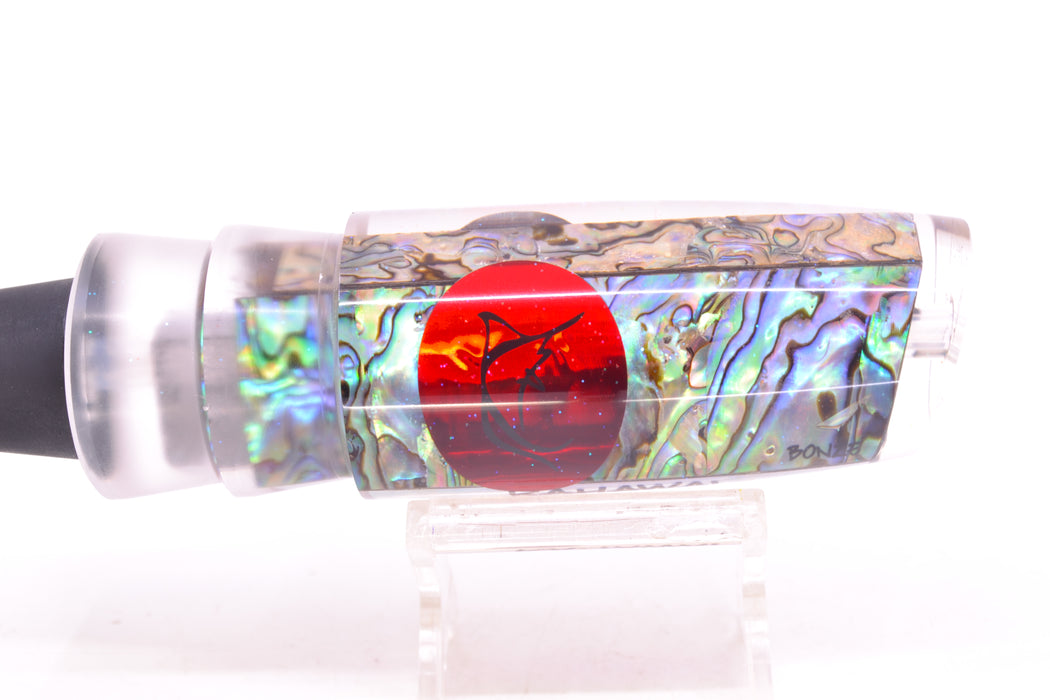 Bonze Lures Paua Shell Red Eyes Kahawai 12" 6.8oz