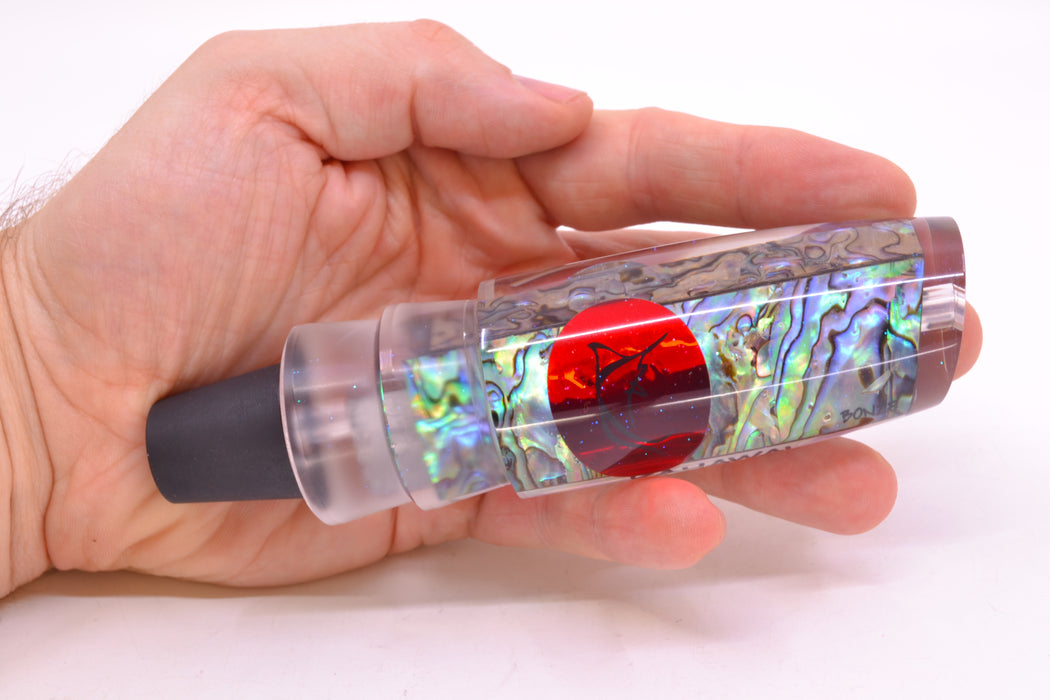Bonze Lures Paua Shell Red Eyes Kahawai 12" 6.8oz