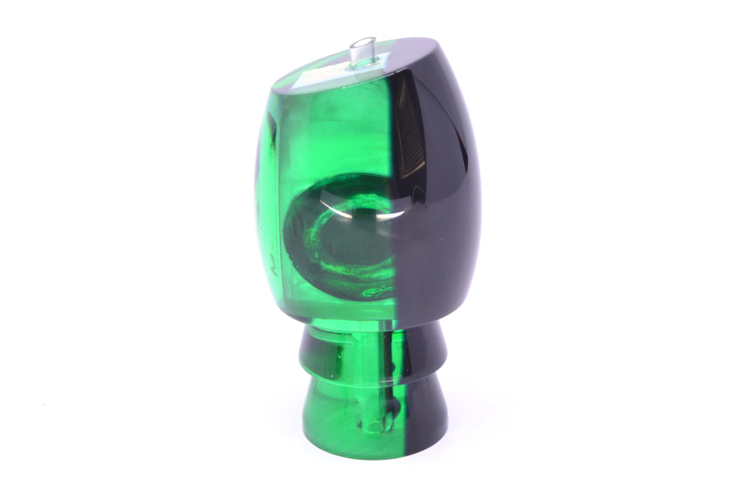 Moyes Lures Green MOP Black Back Taxi Eyes Blaster 12" 4oz