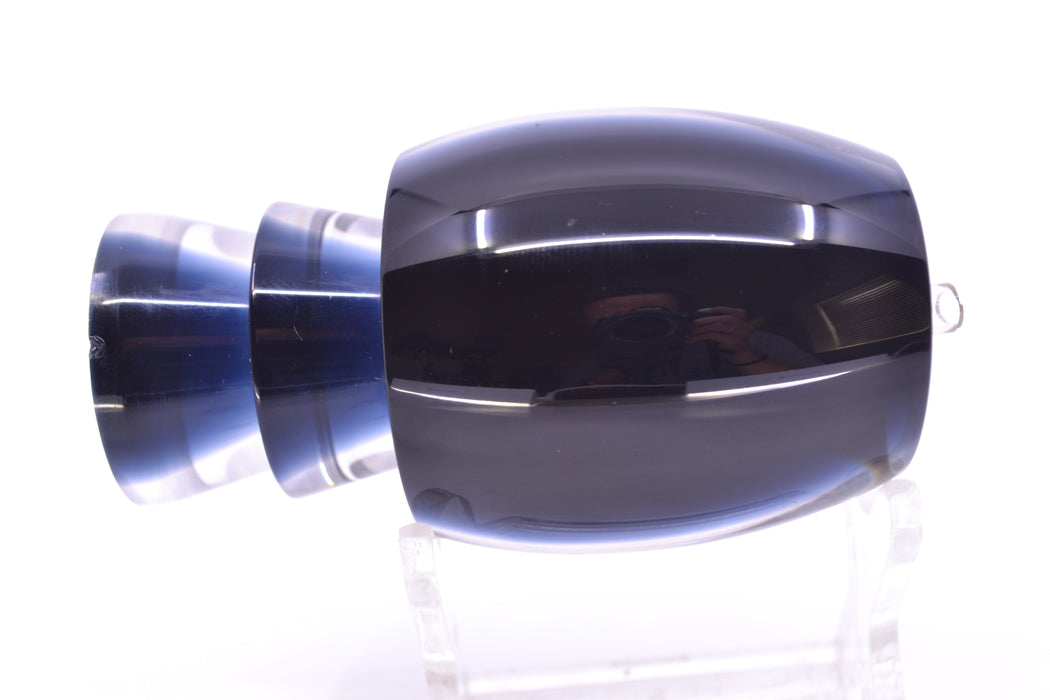 Moyes Lures Black Death Black Pearl Black Back Taxi Eyes Blaster 12" 4oz