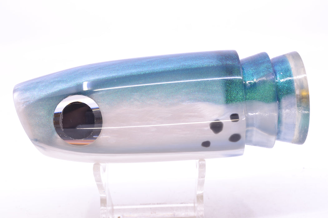 Joe Yee by KEGZ-Niiyama Collab Blue-White Marbled Bonito Silver Eyes Super Plunger 14" 7.2oz GZE