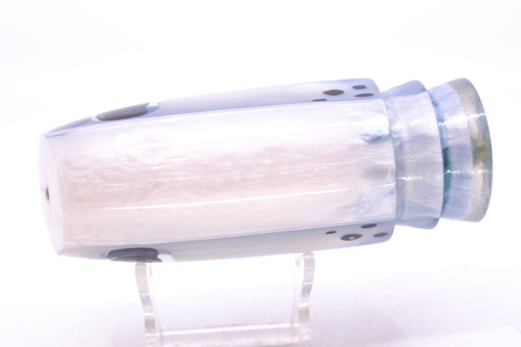 Joe Yee by KEGZ-Niiyama Collab Blue-White Marbled Bonito Silver Eyes Super Plunger 14" 7.2oz GZE