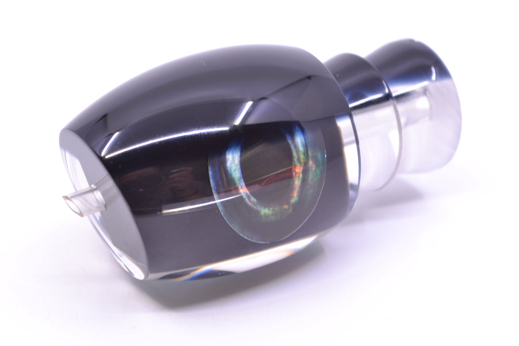 Moyes Lures Black Death Black Pearl Black Back Taxi Eyes Blaster 12" 4oz