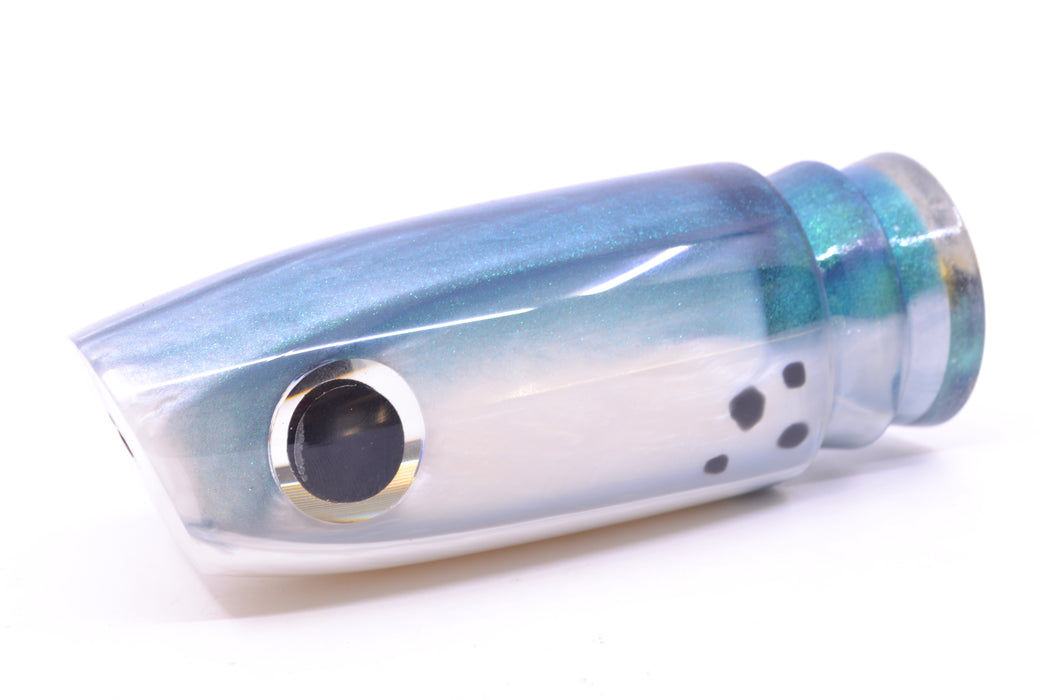 Joe Yee by KEGZ-Niiyama Collab Blue-White Marbled Bonito Silver Eyes Super Plunger 14" 7.2oz GZE