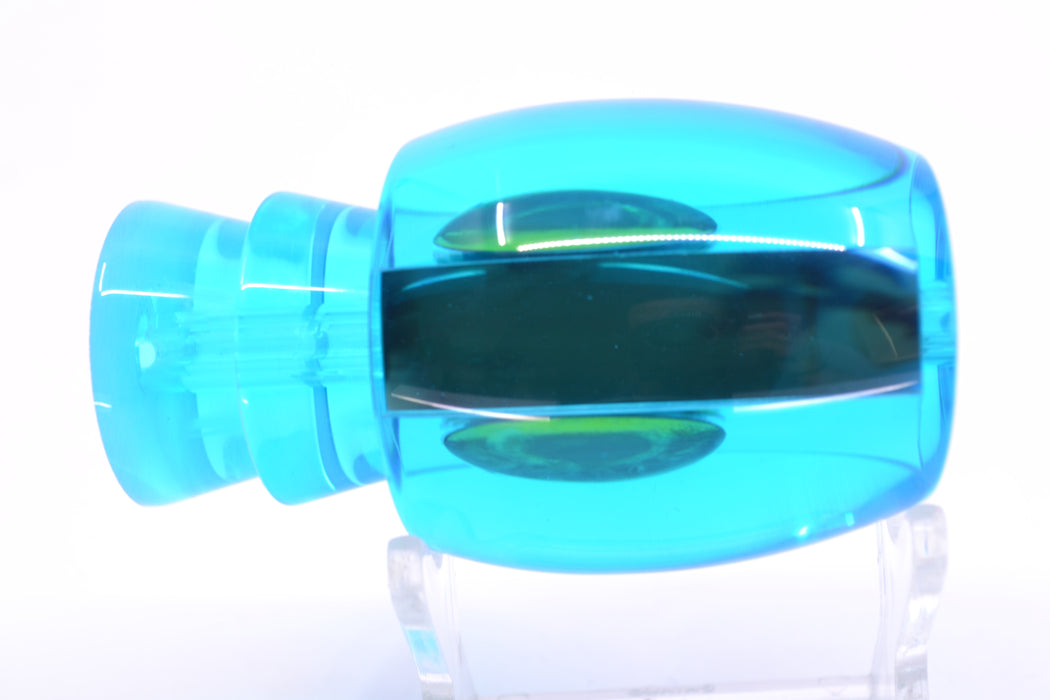 Moyes Lures Ice Blue Mirrored Taxi Eyes Blaster 12" 4oz