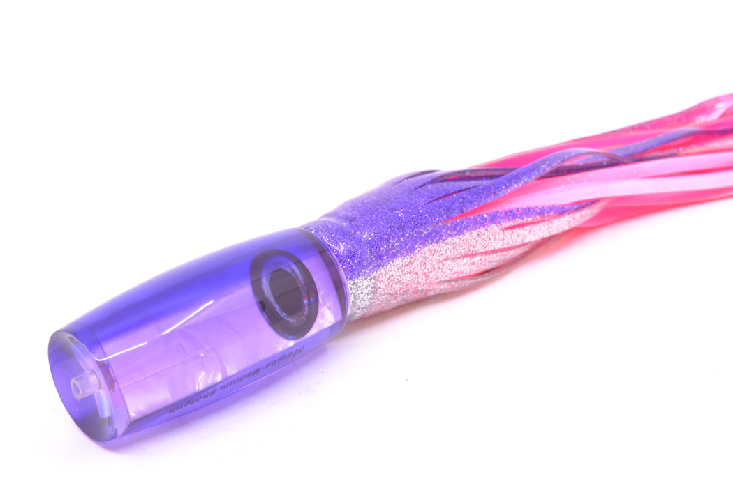 Moyes Lures Light Purple MOP Purple Back Medium Shotgun 10" 6.2oz Skirted Purple-Silver