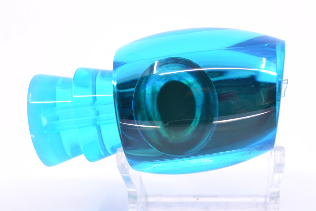 Moyes Lures Ice Blue Mirrored Taxi Eyes Blaster 12" 4oz