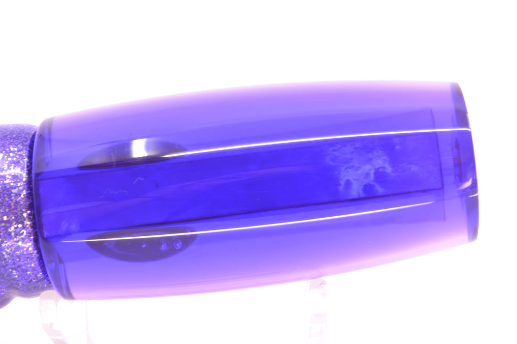 Moyes Lures Light Purple MOP Purple Back Medium Shotgun 10" 6.2oz Skirted Purple-Silver