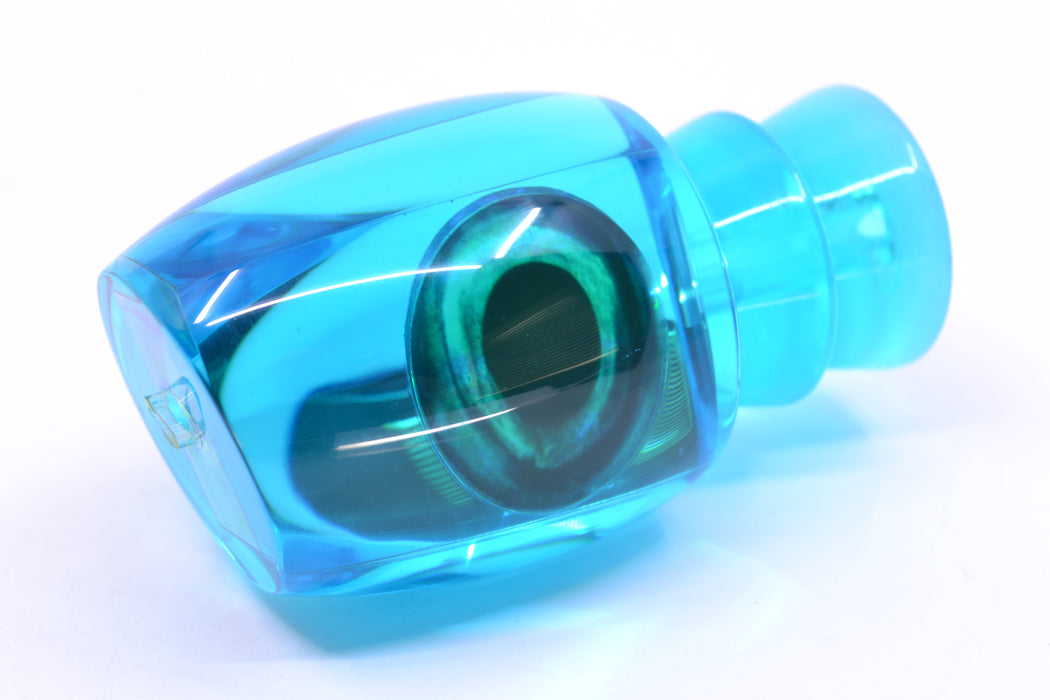 Moyes Lures Ice Blue Mirrored Taxi Eyes Blaster 12" 4oz
