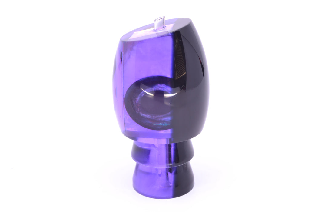 Moyes Lures Purple MOP Black Back Taxi Eyes Blaster 12" 4oz