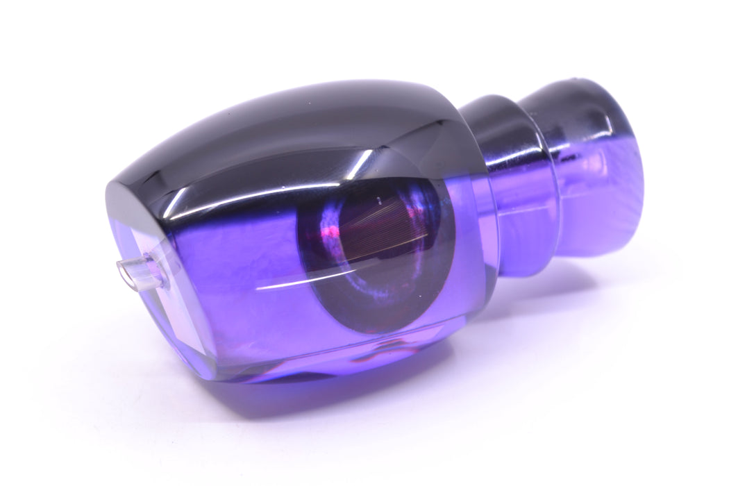 Moyes Lures Purple MOP Black Back Taxi Eyes Blaster 12" 4oz