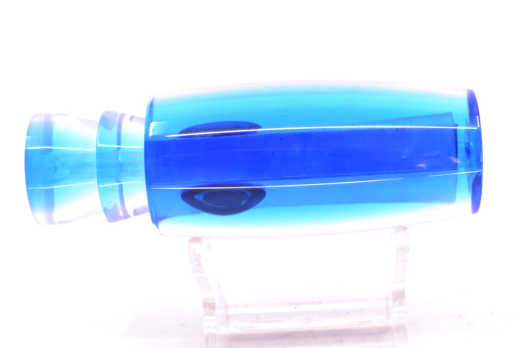 Moyes Lures White MOP Blue Back Taxi Eyes Medium Shotgun 10" 3.3oz GZE