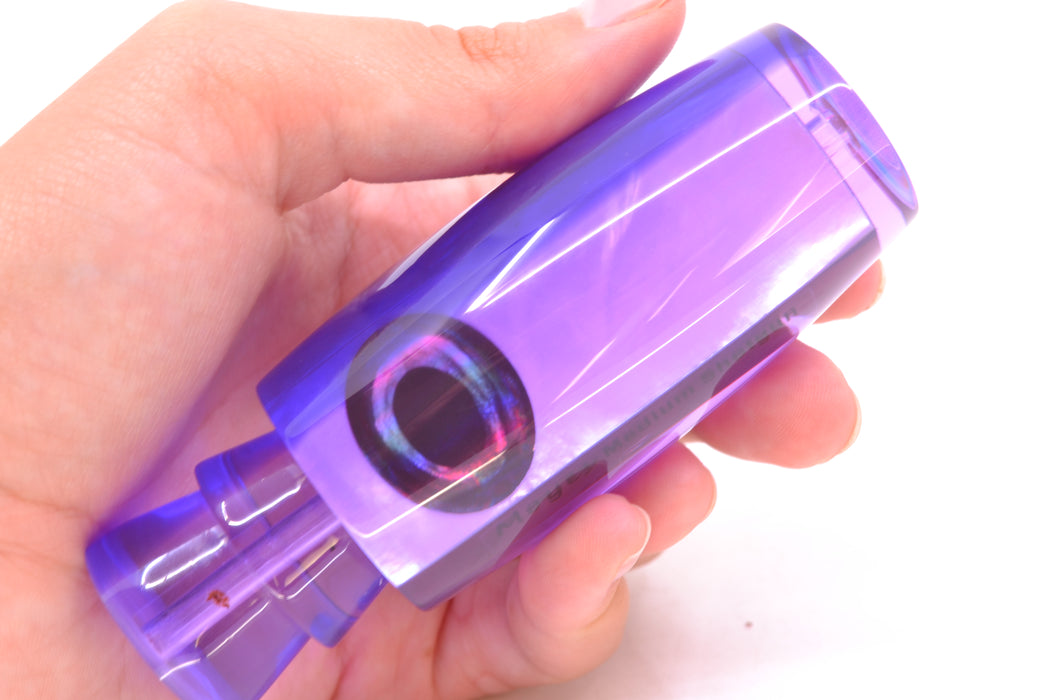 Moyes Lures Light Purple MOP Purple Back Taxi Eyes Medium Shotgun 10" 3.3oz GZE