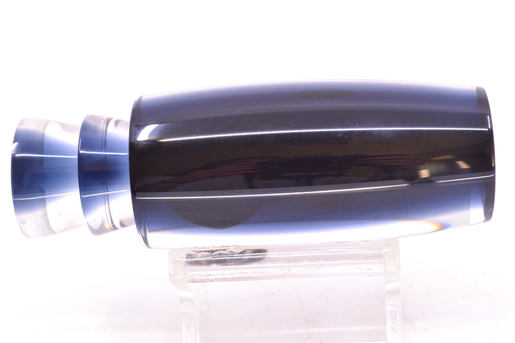 Moyes Lures Clear Mirrored Black Back Taxi Eyes Medium Shotgun 10" 3.3oz
