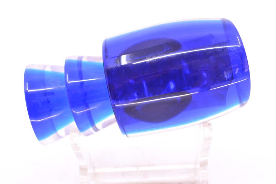 Moyes Lures Ice Blue Awabi Blue Back Taxi Eyes Medium J-Boy 12" 4oz
