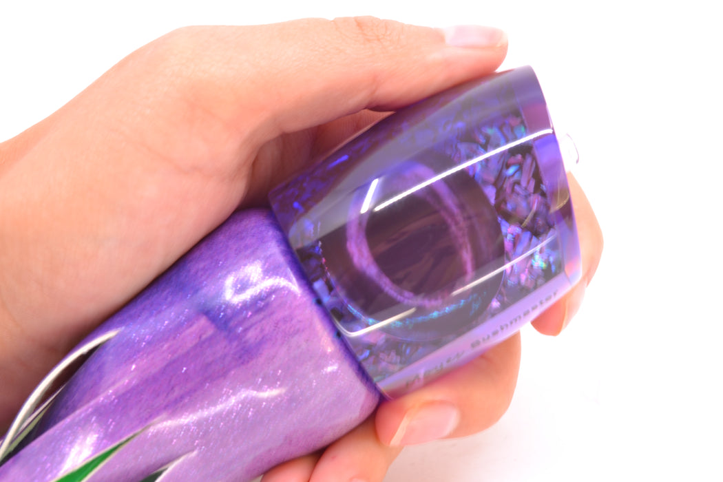 Moyes Lures Light Purple S&P Purple Back Taxi Eyes Bushmaster 12" 7.5oz FT Vinyl