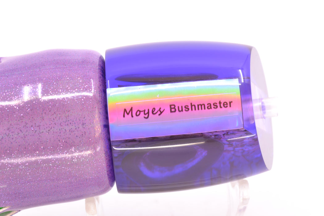 Moyes Lures Light Purple S&P Purple Back Taxi Eyes Bushmaster 12" 7.5oz FT Vinyl
