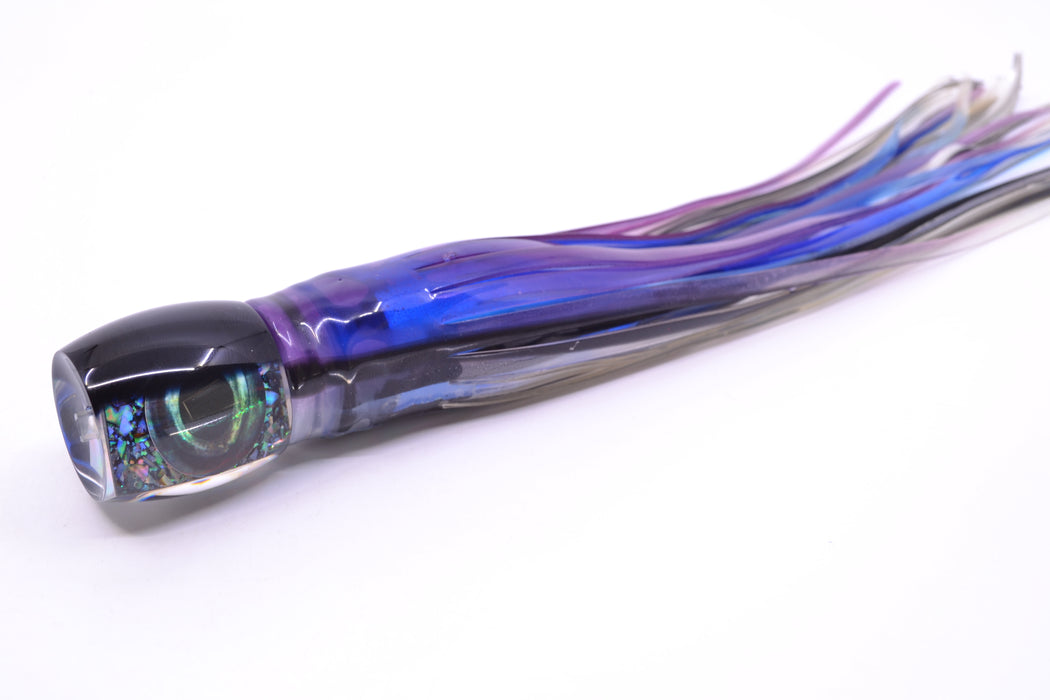 Moyes Lures S&P Black Back Taxi Eyes Small Secret 9" 3oz Skirted Skipjack