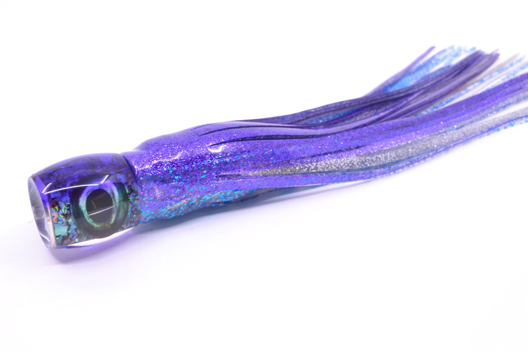 Moyes Lures S&P Purple Back Taxi Eyes Small Secret 9" 3oz Skirted Purple-Blue