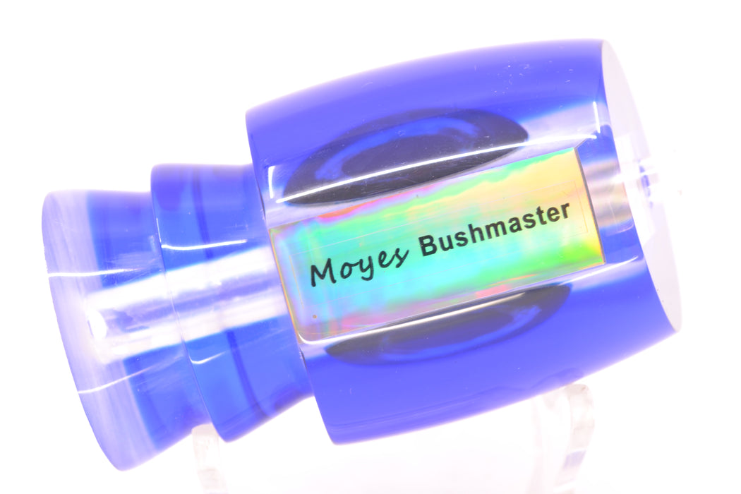 Moyes Lures White MOP Blue Back Taxi Eyes Bushmaster 12" 5.5oz